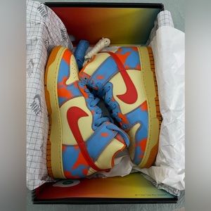 Nike Dunk Hi 1986 Safety Org (size 9.5) never worn